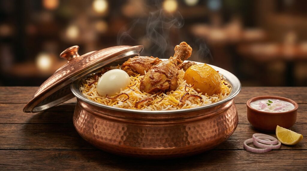 Kolkata Chicken Biryani in Bengaluru - Salaar Biryani